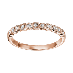 10K Rose Gold Mixable Ring