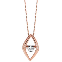 14KR Gold Diamond rhythm of Love Pendant