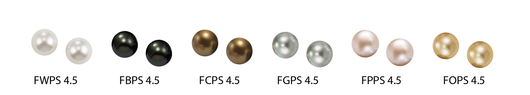 Fresh Water Pearl  Earrings  in your Choice of Size and Color.
