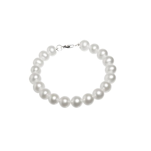 Ladies Fresh Water Pearl Bracelet with Sterling Silver Clasp